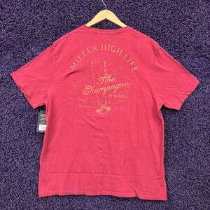 Miller High Life The Champagne of Beers Logo T-Shirt Size Extra Large
